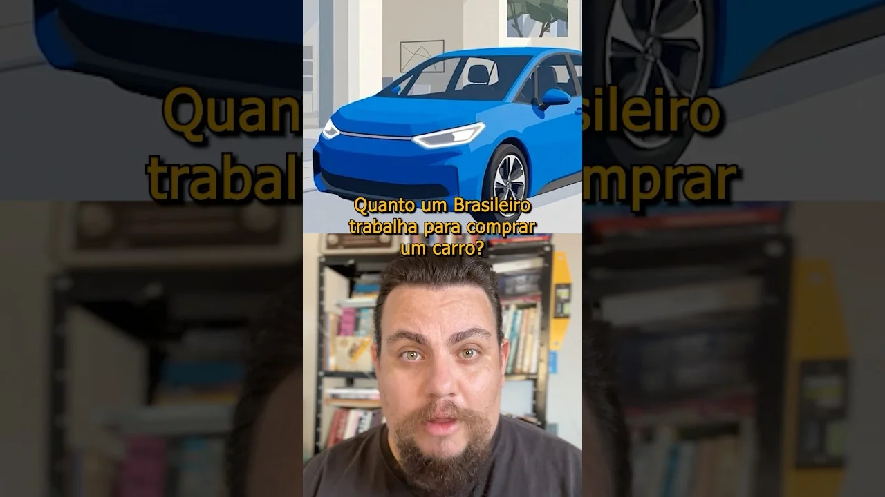 Quanto tempo é necessario para comprar um carro novo no Brasil? #curiosidade #carro #brasil #salário