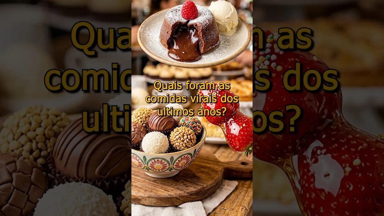 Quais foram as comidas virais dos ultimos anos? #comidas #virais #confeitaria #gastronomia #food