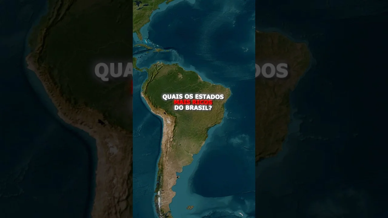 Quais são os estados mais ricos do Brasil? #geografia #geopolitica #mapas #Brasil #curiosidades