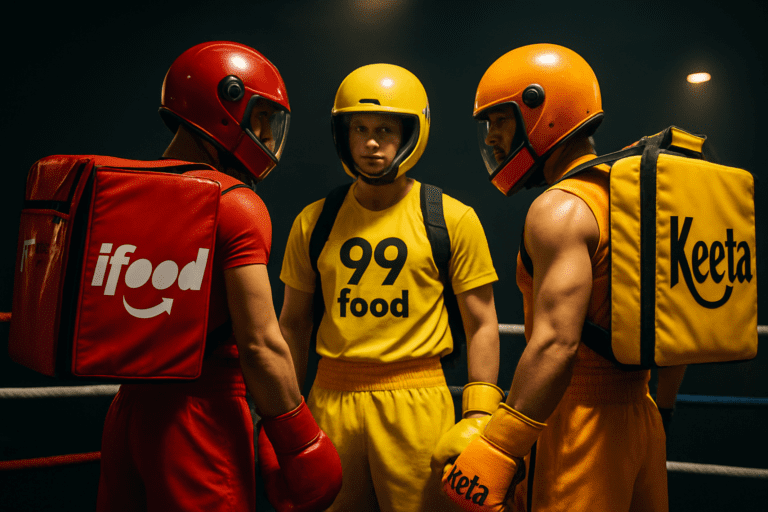 99Food vs Keeta - A batalha que desafia o império do iFood