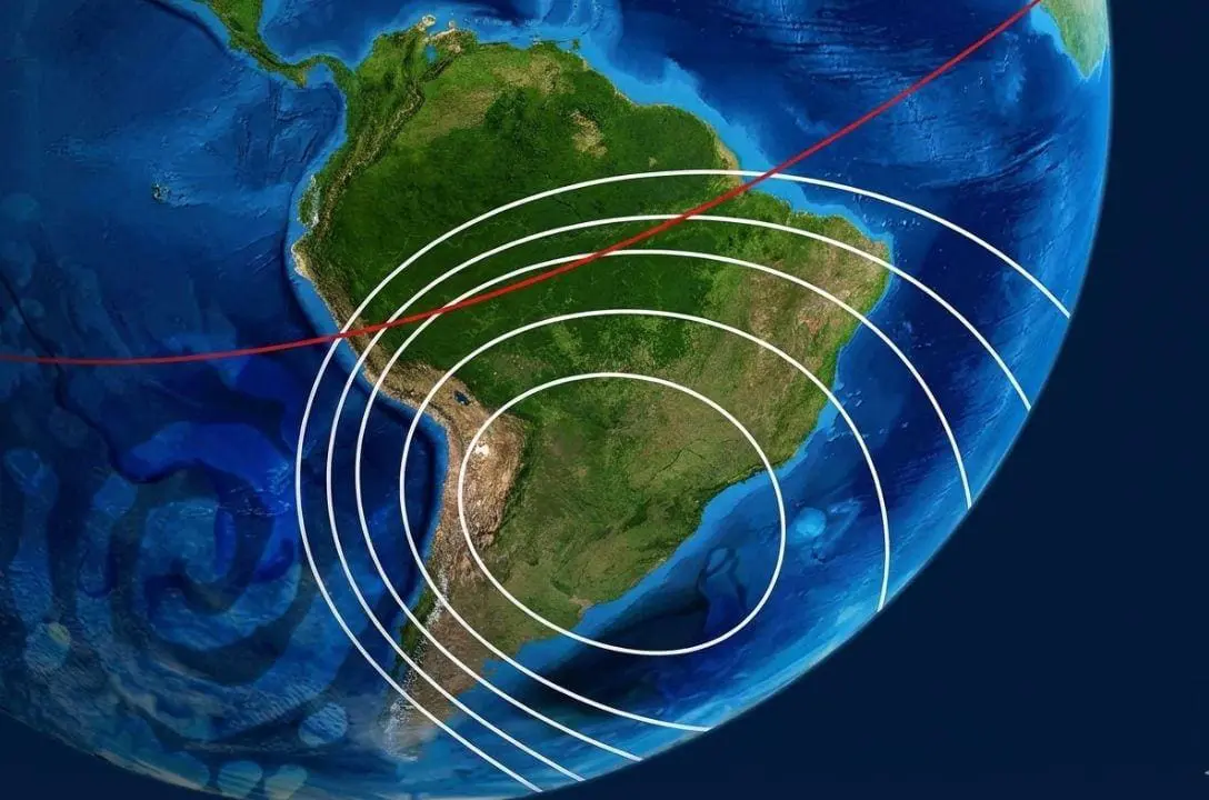 Anomalia magnética está crescendo e já cobre parte do Brasil