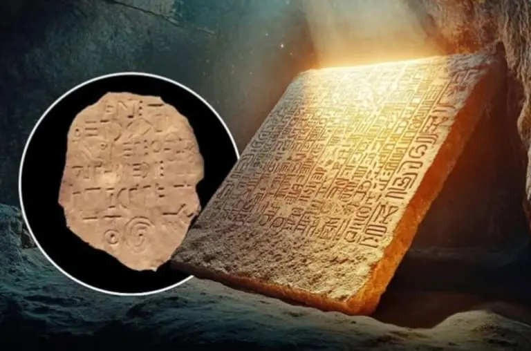 Arqueólogos encontram tábua com idioma nunca antes visto
