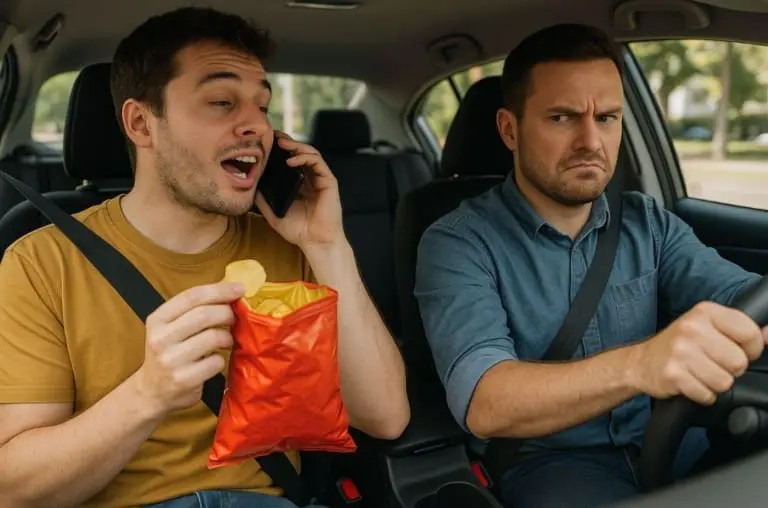 Coisas que você faz no Uber que diminuem sua nota no app