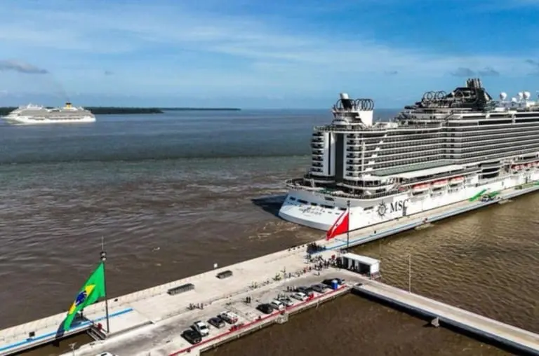 COP30 e o paradoxo dos navios que emitem toneladas de CO₂
