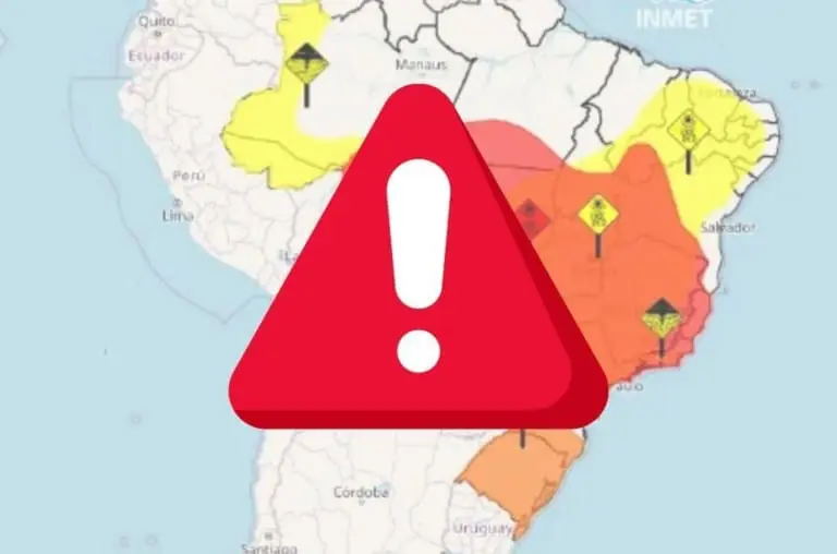 Entenda o que significa o Alerta Vermelho na previsão do tempo e como se proteger