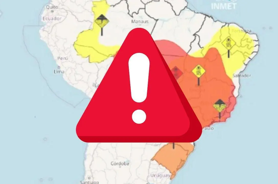 Entenda o que significa o Alerta Vermelho na previsão do tempo e como se proteger