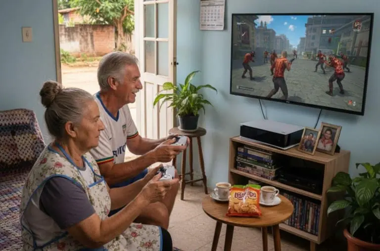 Entenda por que você deveria dar um videogame para seus avós