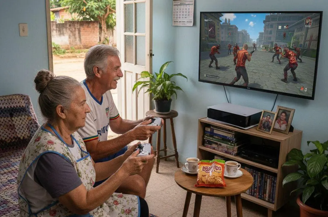 Entenda por que você deveria dar um videogame para seus avós