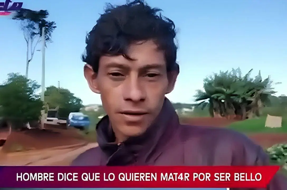 Homem alega que querem m4tá-lo por ser bonito demais