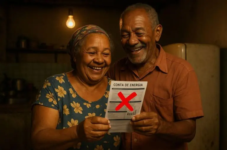 Idosos acima de 60 anos ganham direito à luz gratuita com nova lei