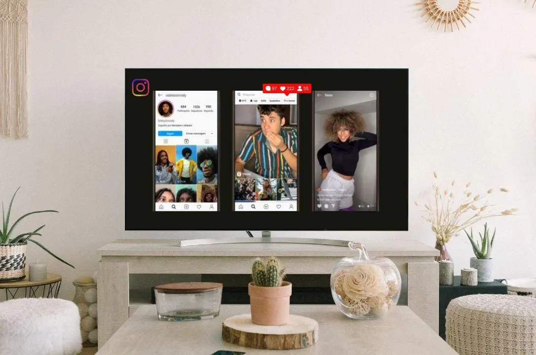 Já imaginou assistir Reels na TV da sala? Logo será possível