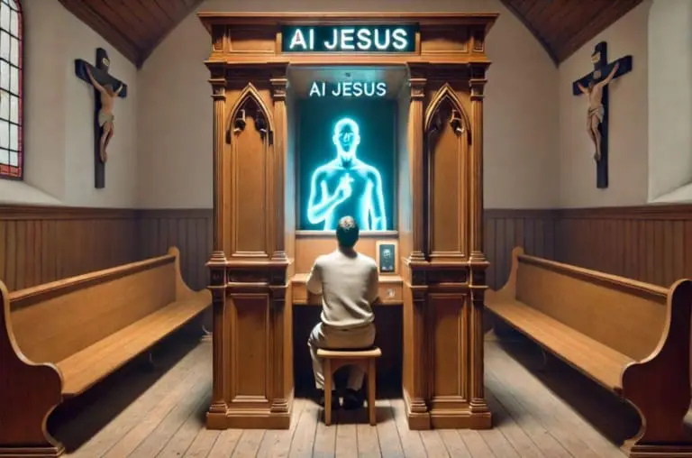 Padre ou IA? Igreja usa Jesus virtual em confessionário
