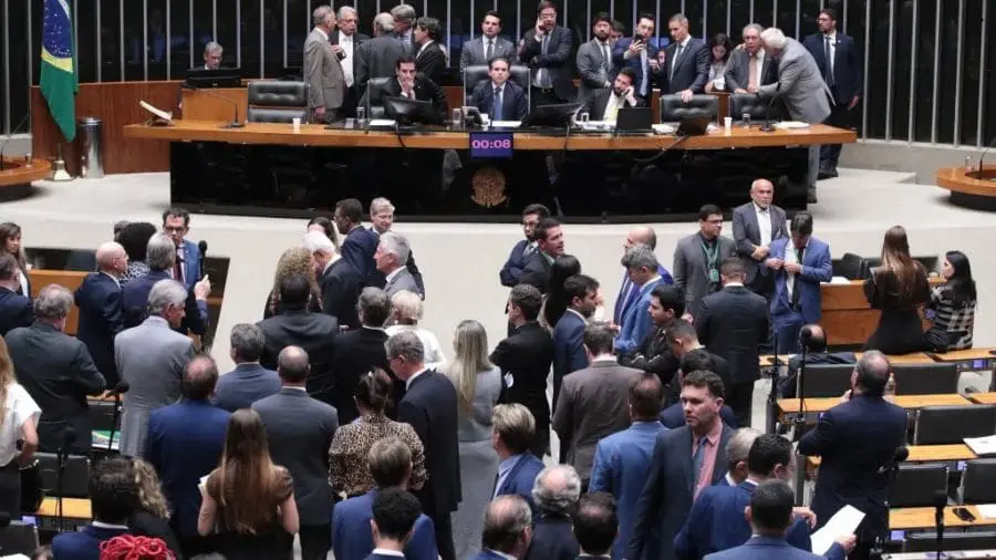 O plen&aacute;rio da C&acirc;mara dos Deputados. Foto: Bruno Spada/C&acirc;mara dos Deputados