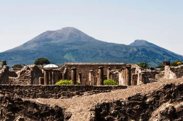 Pompeia voltou a ser habitada após a erupção do Vesúvio