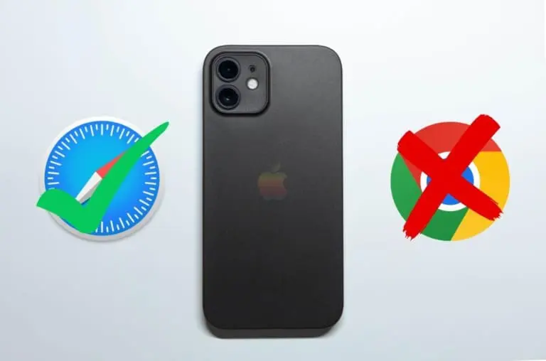Por que a Apple aconselha a não usar Chrome no iPhone?