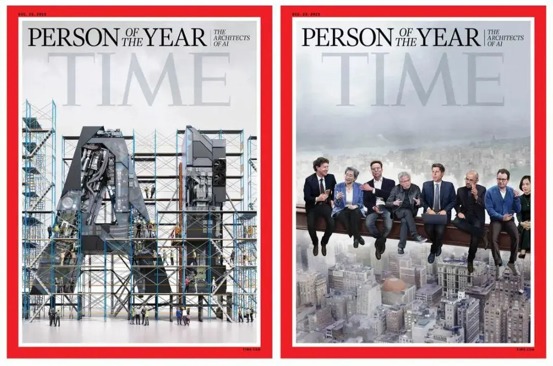 Revista Time elege os Arquitetos da IA como Pessoa do Ano