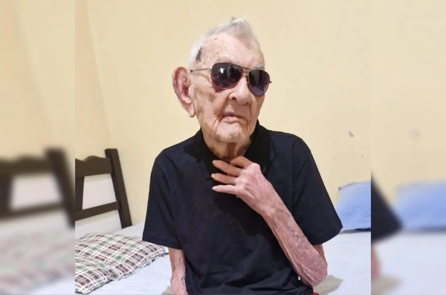Saiba como o homem mais velho do mundo chegou a 112 anos