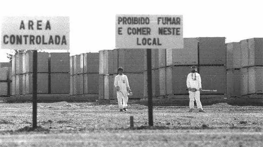 O fato da &acute;serie n&atilde;o ter sido filmada em Goi&acirc;nia gerou cr&iacute;ticas, principalmente de quem defende a preserva&ccedil;&atilde;o da mem&oacute;ria local da trag&eacute;dia.