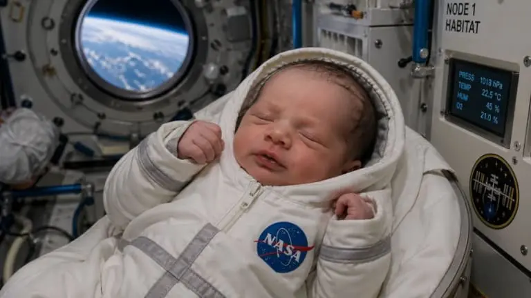 Astrônomo prevê que o primeiro bebê espacial nascerá em 2040