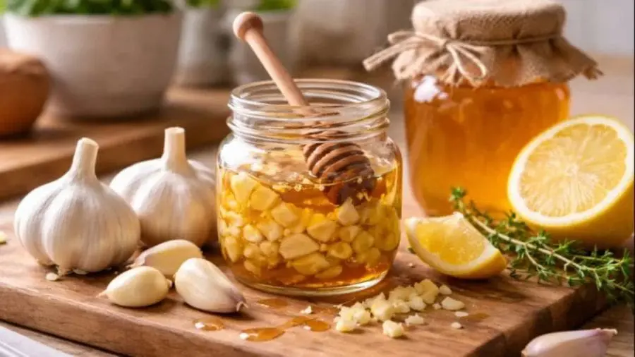 Conserva de alho com mel pode transformar suas receitas A conserva de alho com mel é simples de preparar e exige poucos ingredientes