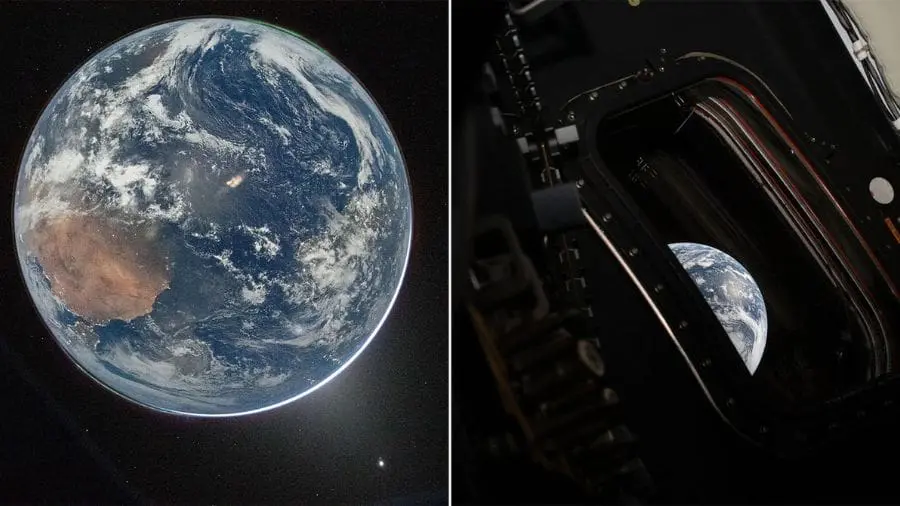 &ldquo;D&aacute; para ver o globo inteiro, de polo a polo. D&aacute; para ver a &Aacute;frica, a Europa e at&eacute; a aurora boreal.&rdquo;