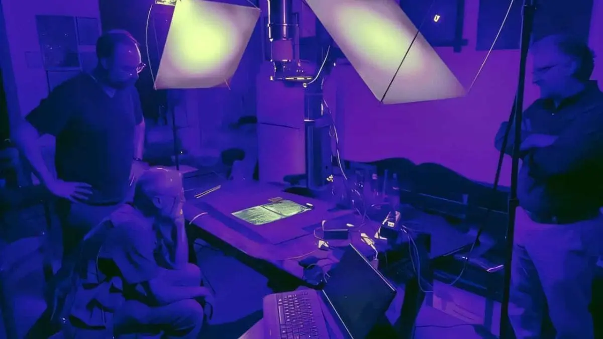 Imagens multiespectrais e data&ccedil;&atilde;o por radiocarbono reconstroem digitalmente o C&oacute;dice H. Foto: Universidade de Glasgow