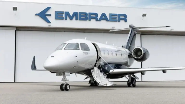 Embraer tem maior faturamento da sua história e bate recorde em 2026
