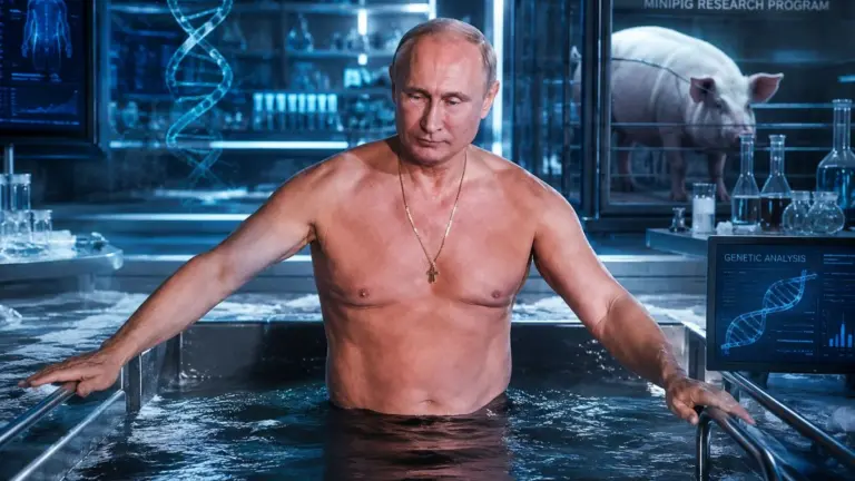 De terapias a miniporcos, Putin gasta US$ 26 bi para viver para sempre