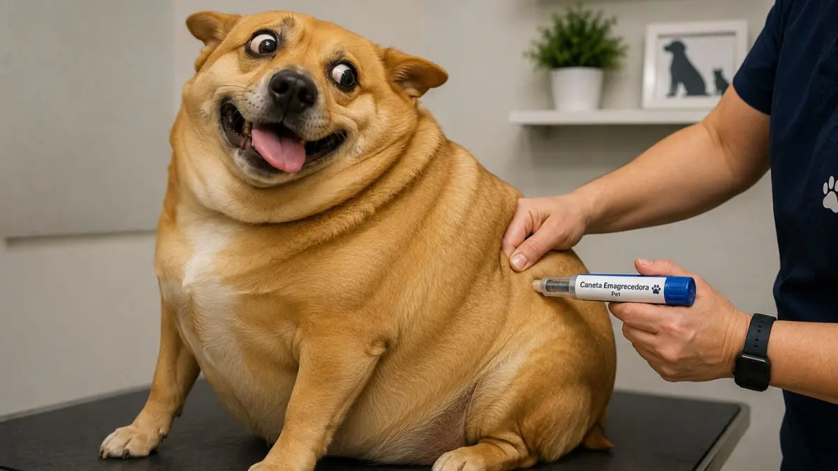 Canetas emagrecedoras para pets: conheça o novo mercado bilionário