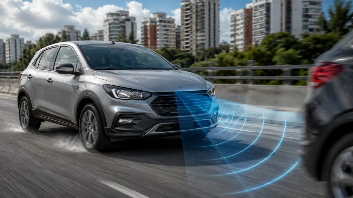 Em breve, todos os carros fabricados no Brasil terão que frear sozinhos