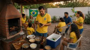 Churrasco e bebidas estão 11,5% mais caros do que na Copa de 2022