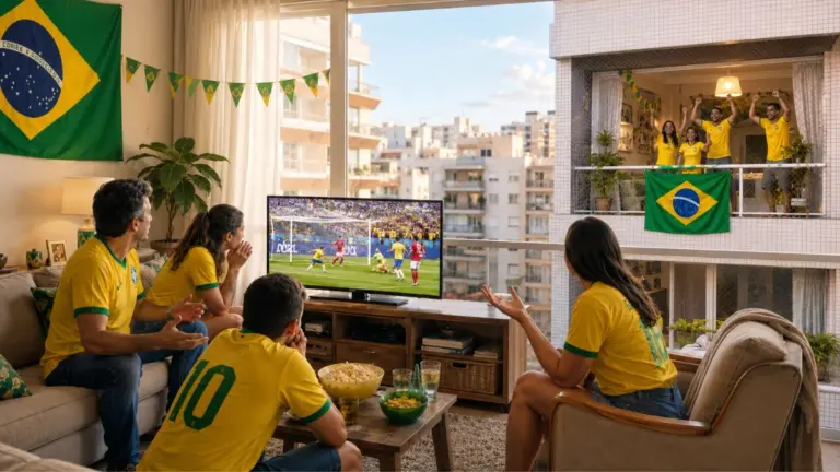 Como assistir aos jogos do Brasil na Copa sem delay e sem ouvir o gol pelo vizinho