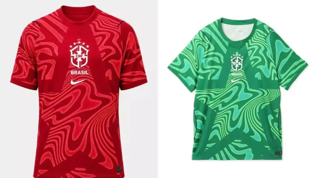 Entenda por que a CBF vetou camisa vermelha de goleiro para Brasil x Escócia Com a mudança aprovada, os goleiros Alisson, Ederson e Weverton passaram a ter como uniforme oficial para a partida um conjunto completo na cor verde.