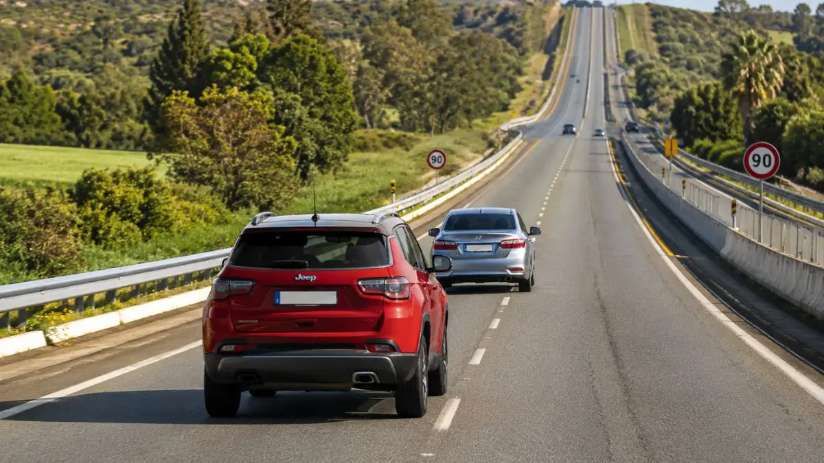 Travar a faixa da esquerda é infração média, mesmo na velocidade permitida na via Um dos maiores equívocos entre motoristas é acreditar que trafegar na velocidade máxima da via lhes dá o direito de permanecer na faixa da esquerda.