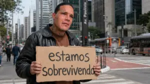 Linkon na Voz desabafa sobre custo de vida e vídeo expõe o Brasil real