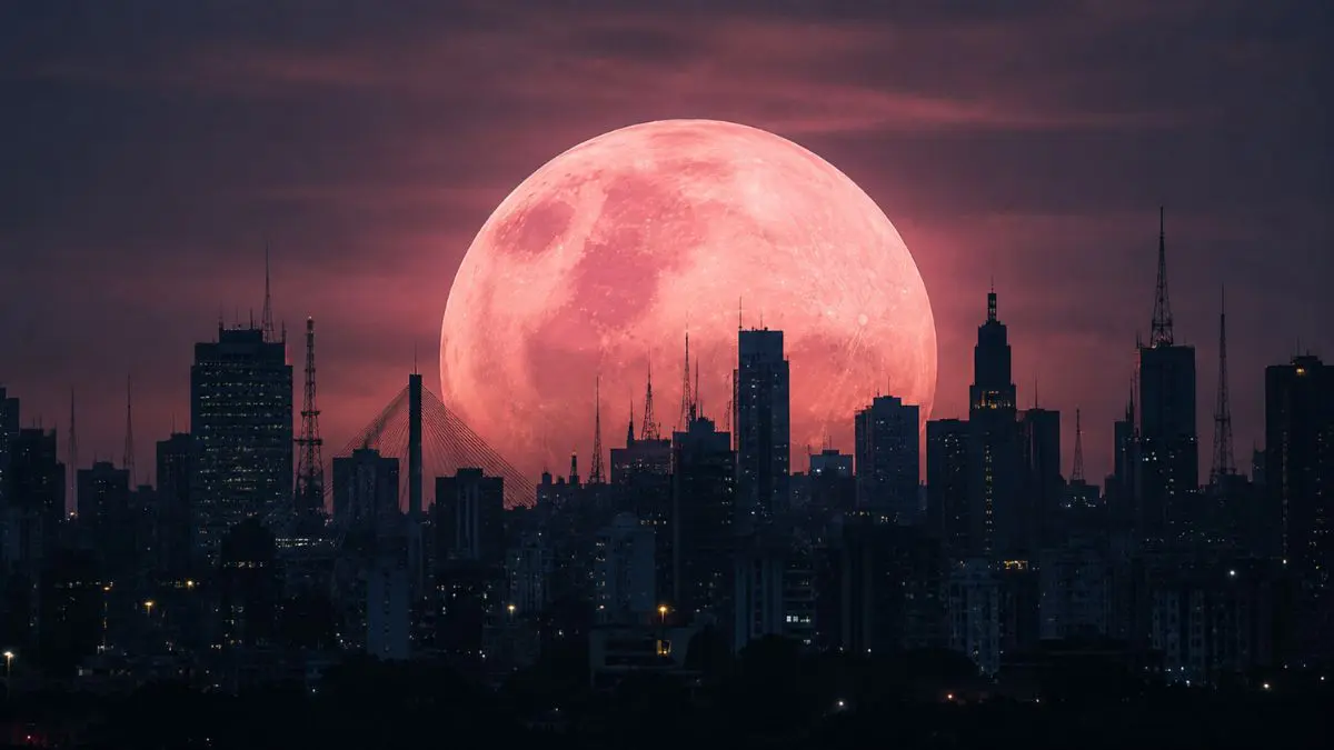 Lua de Morango ilumina o céu do Brasil hoje. Saiba como observar