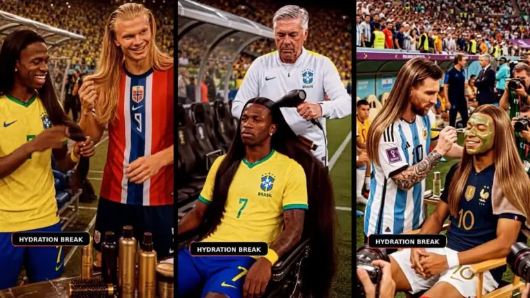 Futebol de quatro tempos? Pausa para a hidratação gera polêmica na Copa