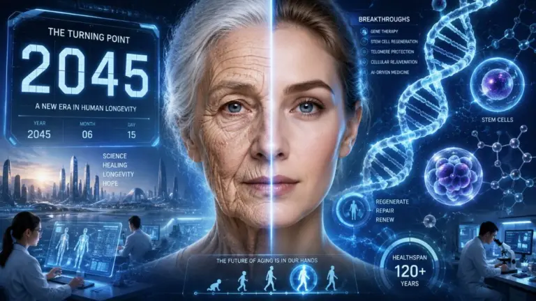 2045 pode ser o ano em que a humanidade vencerá o envelhecimento?