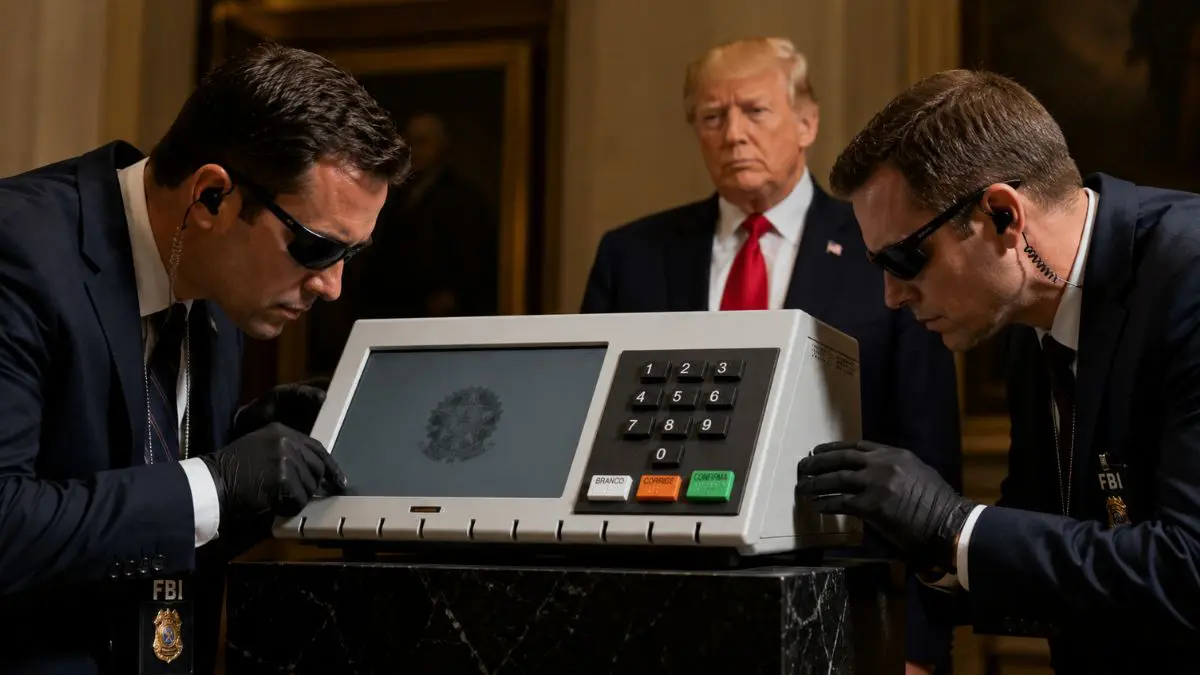 Governo Trump planeja investigar urnas eletrônicas no Brasil em breve