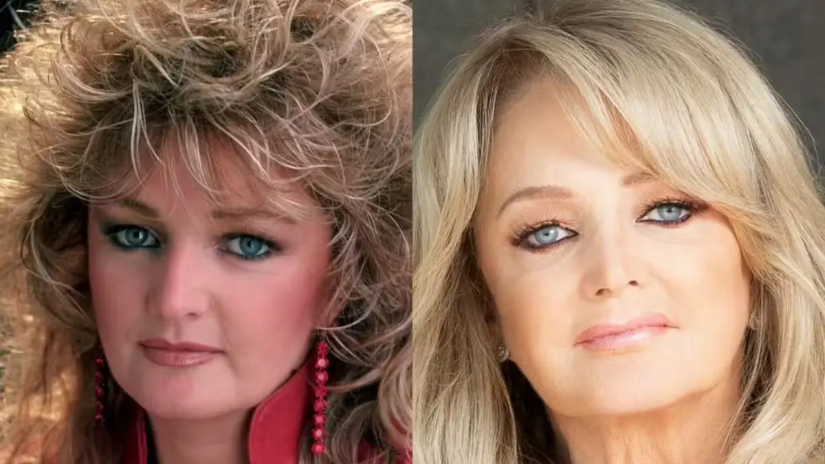 A voz de Bonnie Tyler parecia carregar tempestade, romance e trag&eacute;dia ao mesmo tempo, como se cada can&ccedil;&atilde;o fosse uma cena final.