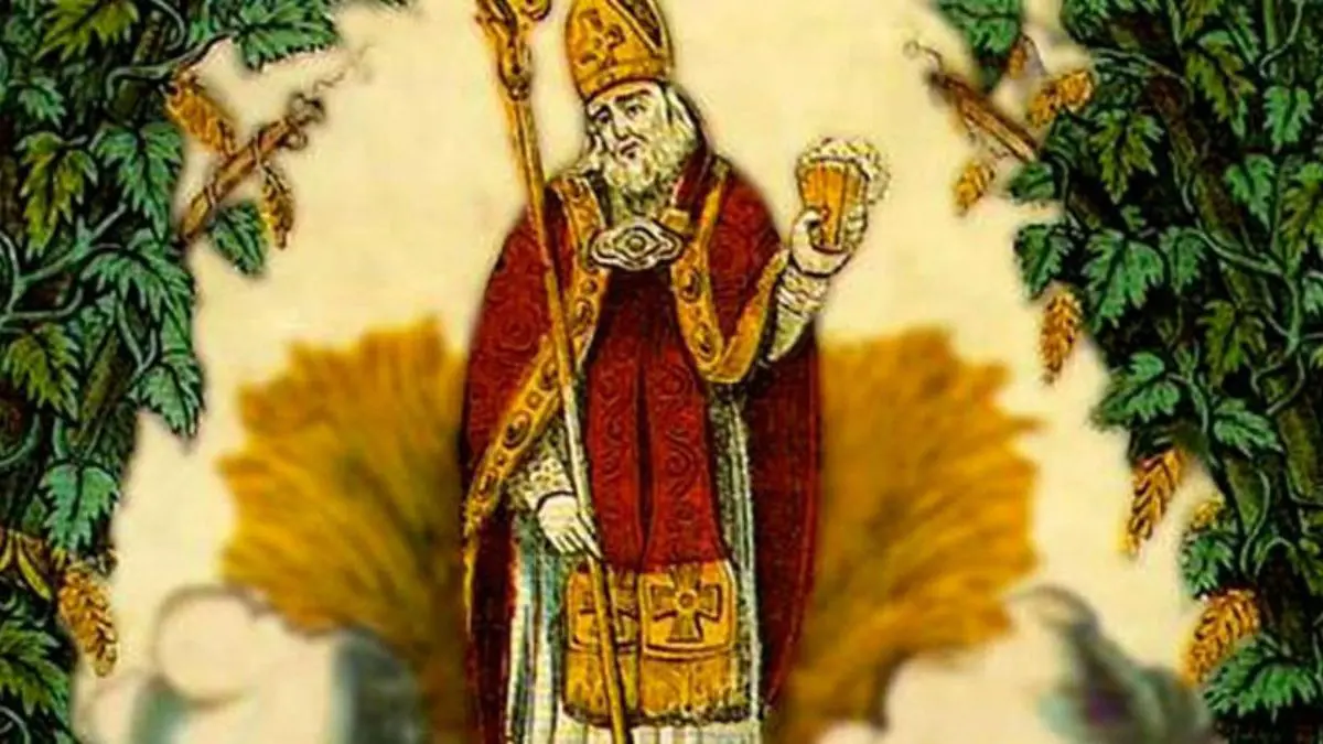 Hoje é celebrado santo Arnulfo de Metz, o padroeiro da cerveja Santo Arnulfo de Metz não é lembrado como patrono da embriaguez, mas como símbolo de moderação, cuidado e proteção em uma época de água perigosa.