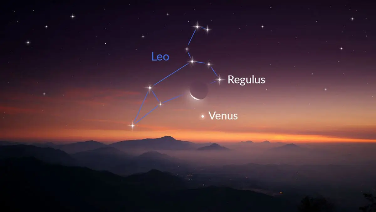 Vênus e Regulus terão um encontro espetacular no céu nesta quinta O melhor instrumento para observar Vênus e Regulus será a curiosidade. O resto é apenas ajuda para guardar a cena.