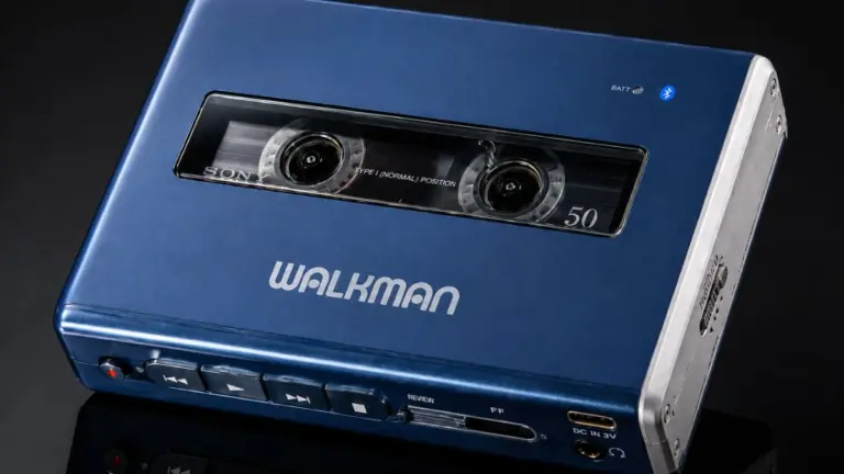 O Walkman está voltando: toca-fitas ganha Bluetooth e conexão USB-C