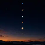 Olhe para o céu! 6 planetas estarão alinhados no dia 12 de agosto