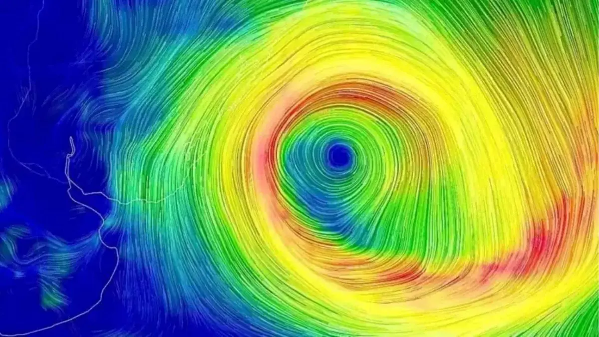 O que é ciclone bomba? Entenda o fenômeno que pode atingir o Sul do Brasil Mesmo com o centro do ciclone sobre o oceano, a frente fria e as linhas de instabilidade podem provocar impactos severos dentro do continente.