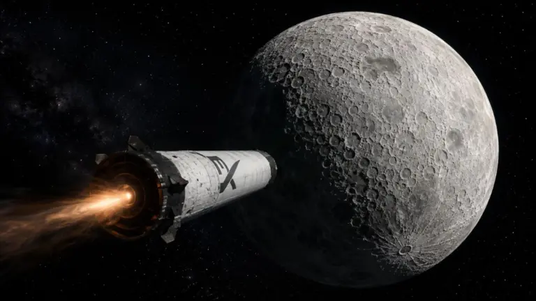 Foguete da SpaceX deve atingir a Lua a quase 8.750 km/h nesta quarta-feira