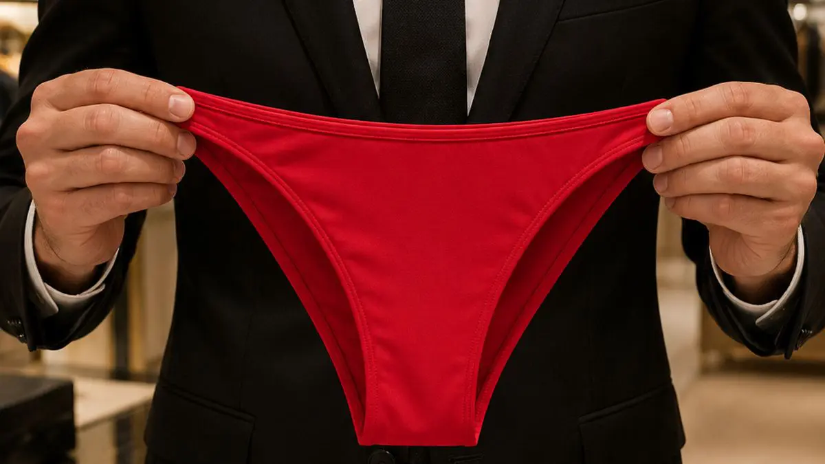 30% das mulheres admitem desejo de ver o parceiro usando lingerie feminina
