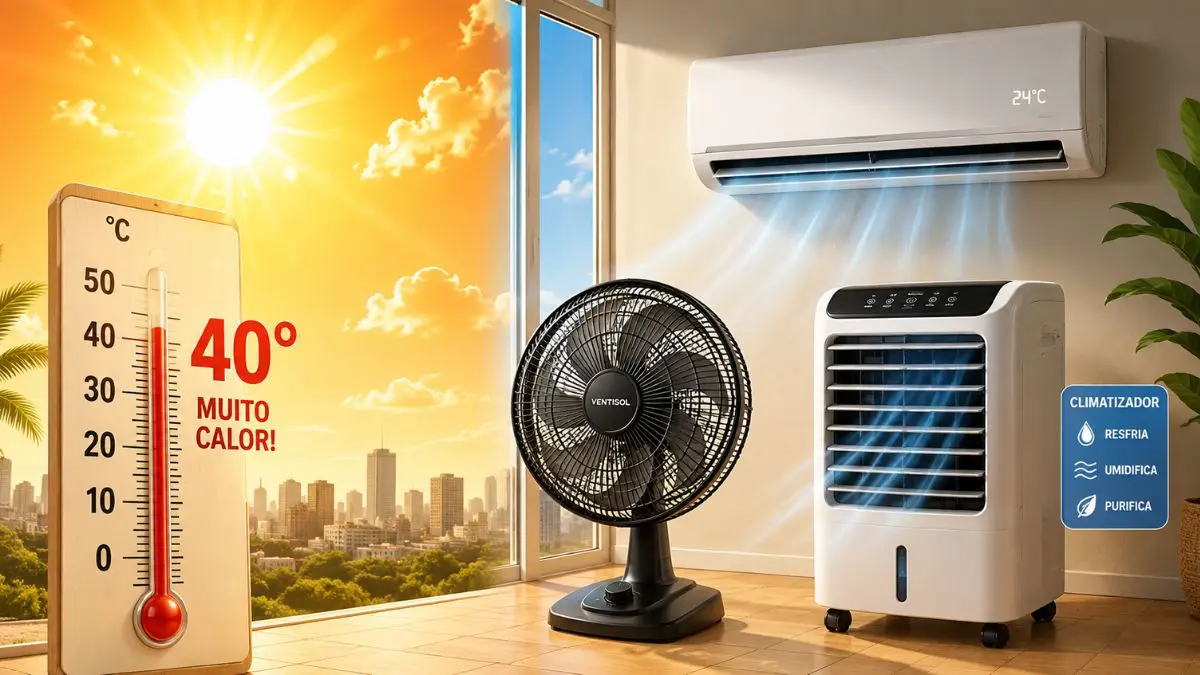 Ventilador, climatizador ou ar-condicionado: qual escolher para a sua casa?