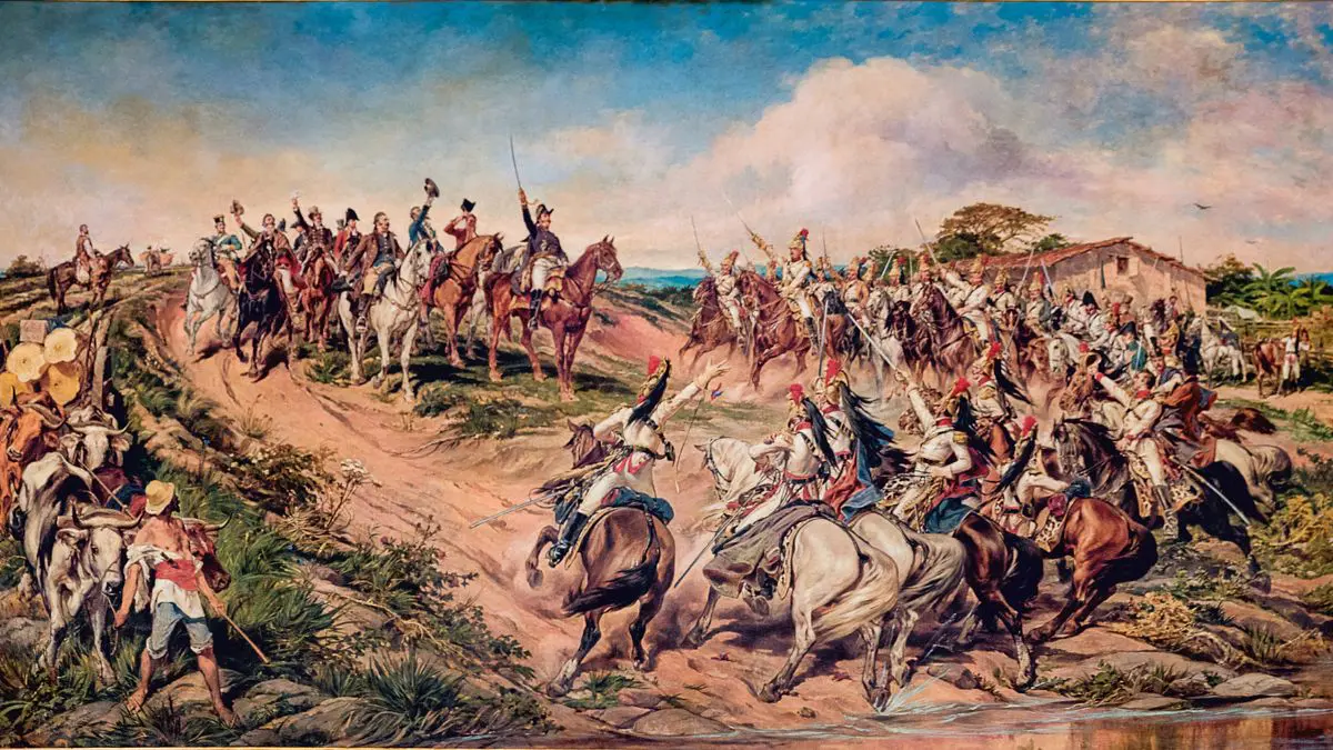 Mulas e diarreia. Conheça a verdadeira história da Independência do Brasil Pedro Américo não apenas pintou a Independência do Brasil. Ele ajudou a definir como as gerações seguintes passariam a imaginá-la.
