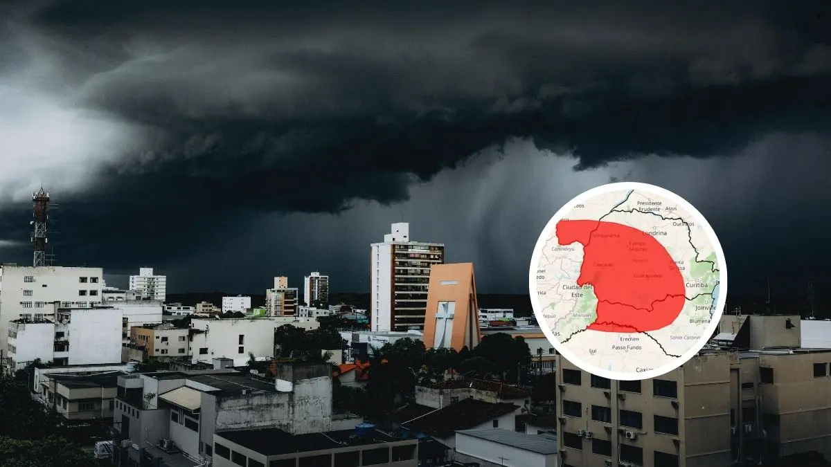 Alerta vermelho! Quatro estados têm risco de tornados e tempestades